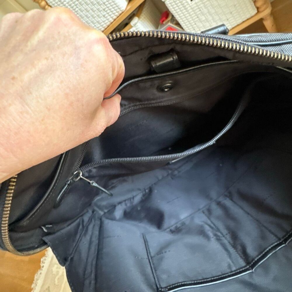 Coach Metropolitan Slim Briefcase With Camo Print - Picture 11 of 16